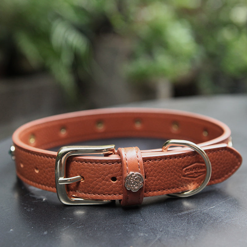 Leather Collar - Brown